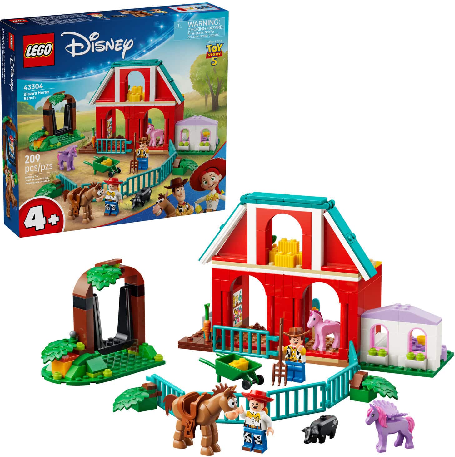 LEGO Disney and Pixar Toy Story 5 Blaze's Horse Ranch 43304 - Best Buy