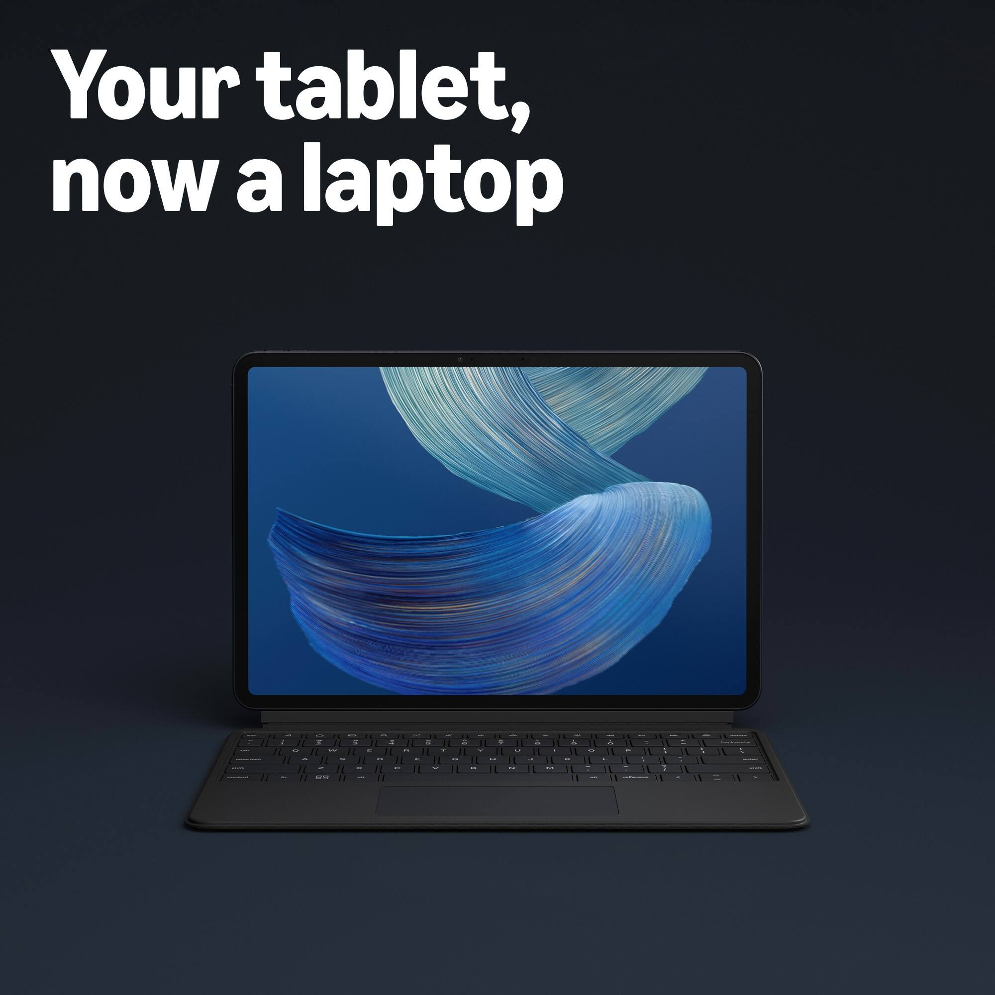 Your tablet, now a laptop