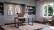 Alt View Zoom 14. Hirsh - 60"x24" Open Desk for Commercial Office or Home Office - Black / Gray Elm.