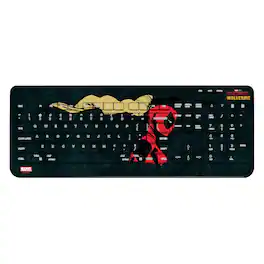 Keyscaper - Marvel Badge Wireless USB Keyboard - Ladypool 1