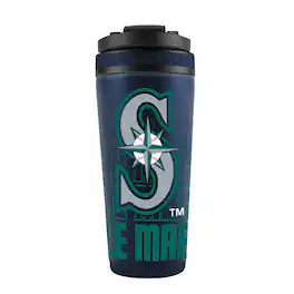 WinCraft - Seattle Mariners 26oz. 4D Stainless Steel Shaker Bottle - Multicolor