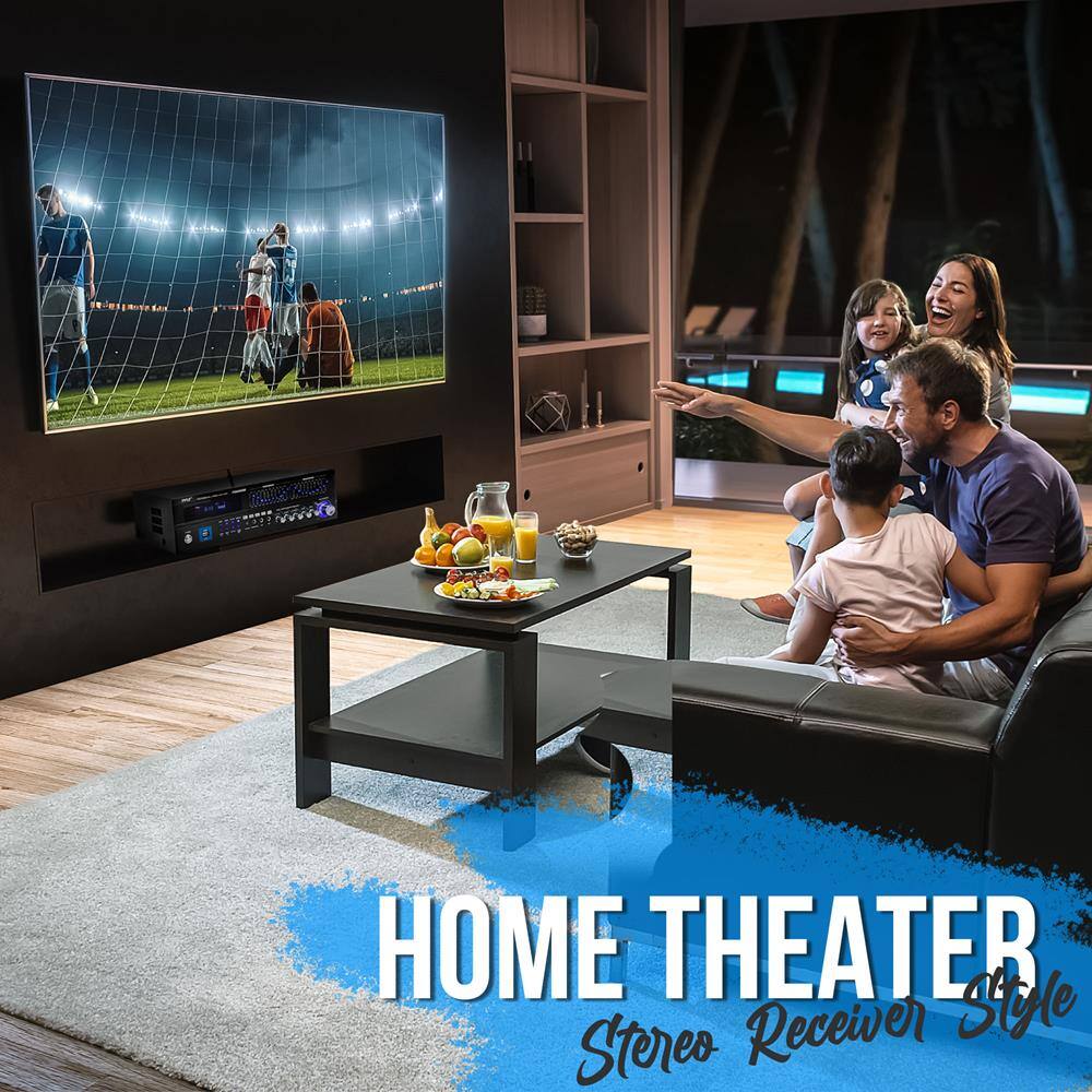 HOME THEATER  
Stereo Receiver Style