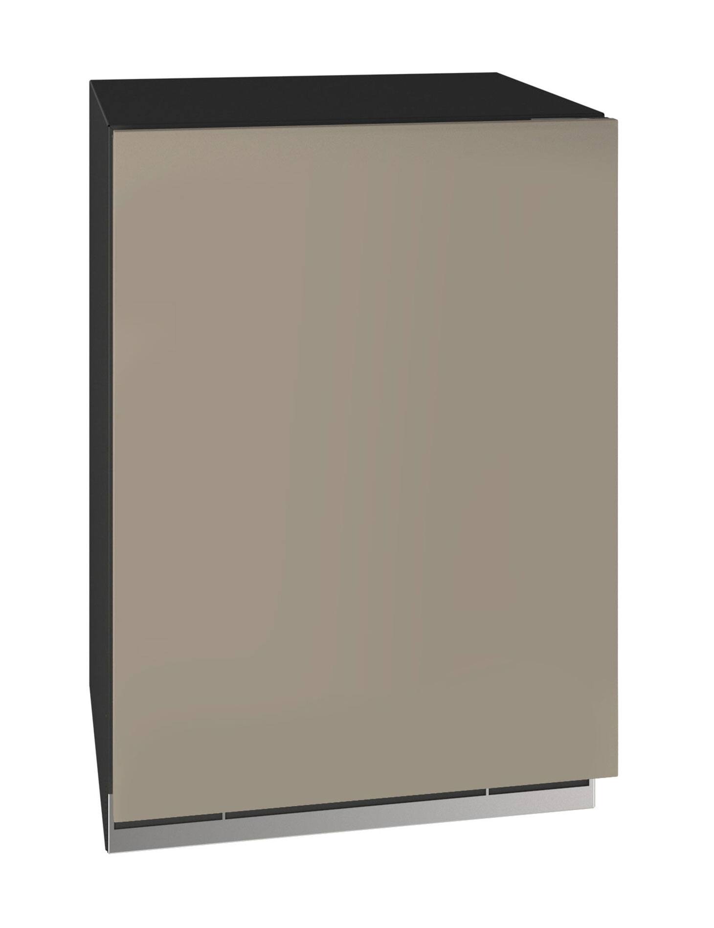 Angle. U-Line - U-Line 24"W. 4.9 Cu.Ft. Built-In Panel Ready Dual-Zone Compact Beverage Center - Panel Ready.