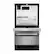 Alt View 1. KitchenAid - 18" 35-Lb. Ice Maker - PrintShield Stainless Finish.