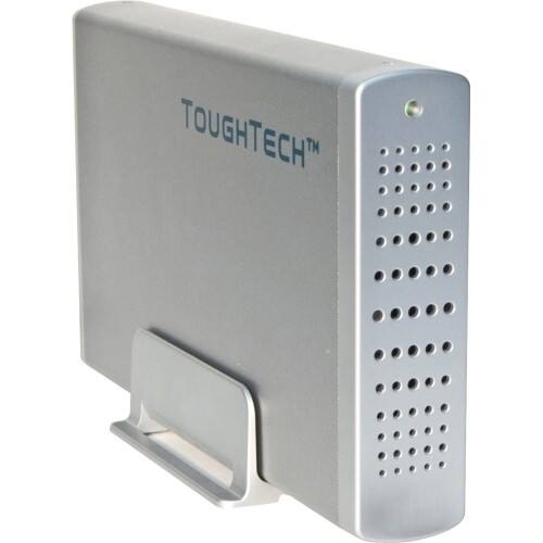 Front Standard. WiebeTech - ToughTech Secure Q 3 TB 3.5" External Hard Drive.