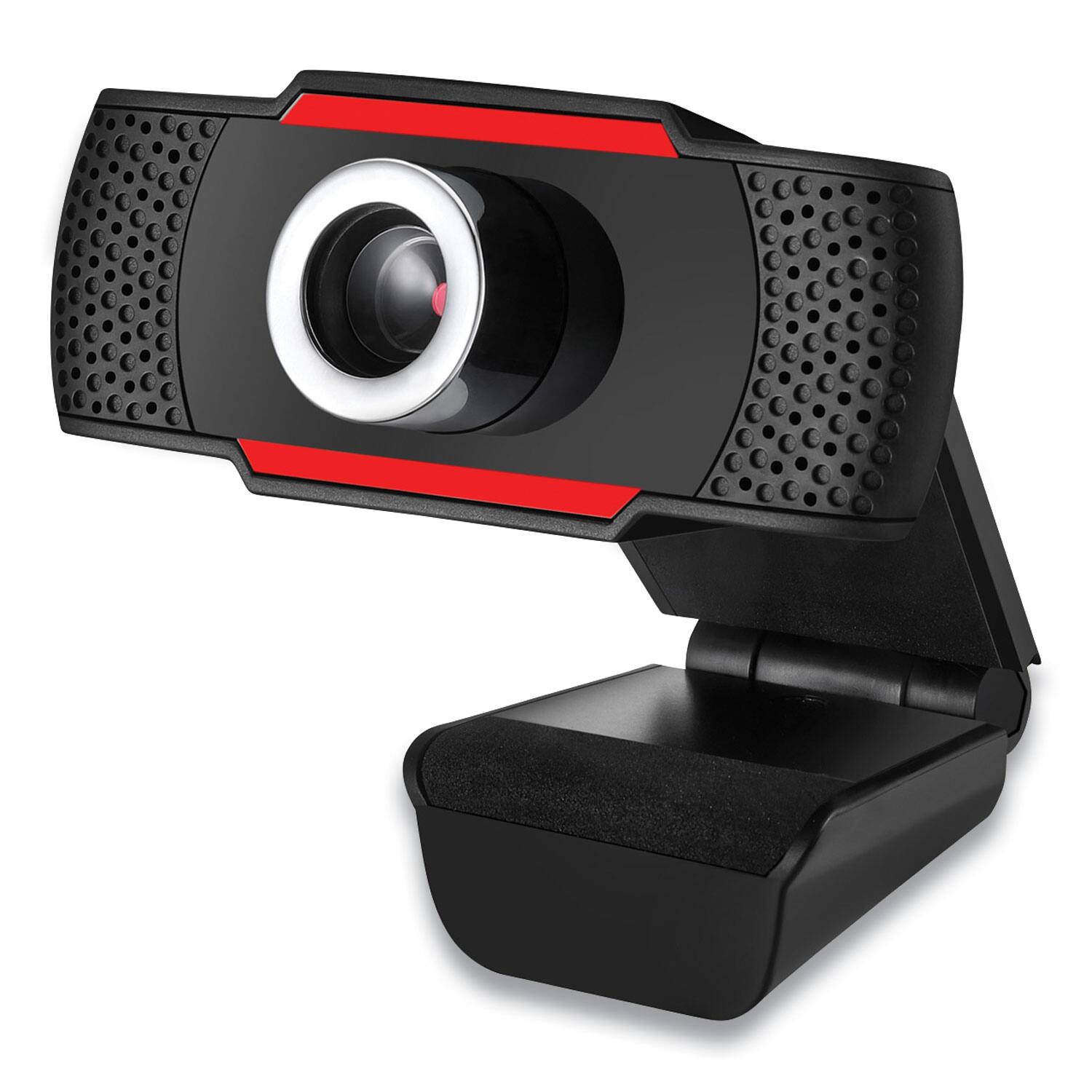 Alt View 4. Adesso - Adesso CYBERTRACKH3 CyberTrack H3 1.3 Mpixels 1280 pixels x 720 pixels 720P HD USB Webcam with Microphone - Black - Black.