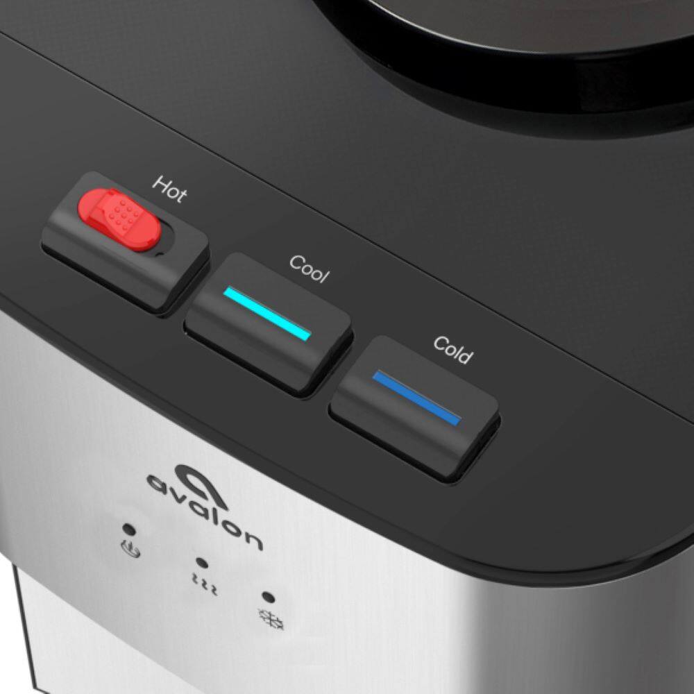 Alt View 13. Avalon - A10 Top Loading Bottled Water Cooler - Stainless steel.