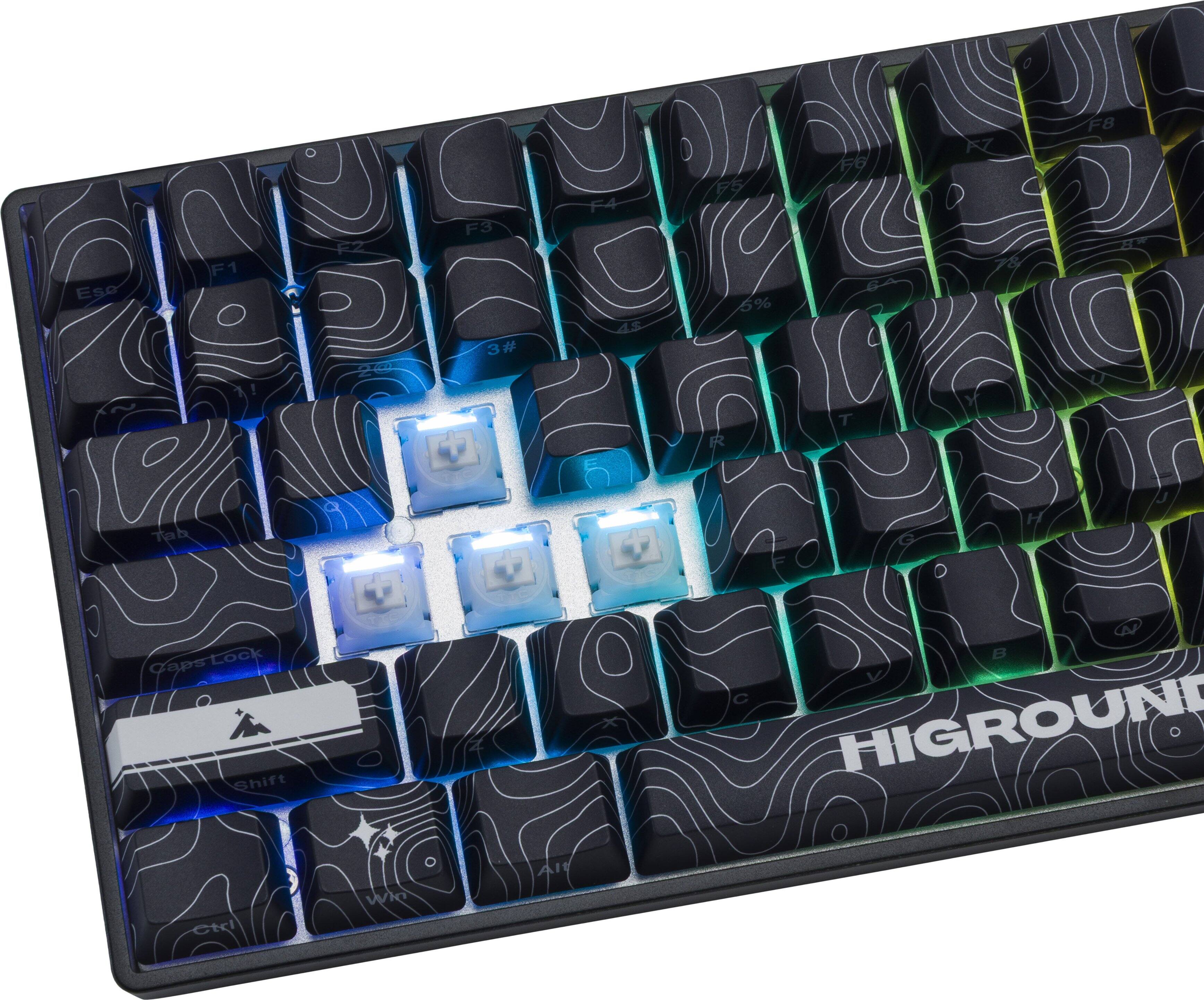 Esc F1 F2 F3 3# F4 4s F5 5% F6 6% F7 7% F8 T Tab Caps Lock Caps Lock Shift E0 HIGROUND Ckl WI AI