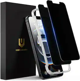 UNBREAKcable - 2-Pack Screen Protector Tempered Glass for iPhone 16e - Privacy