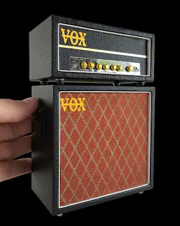 Axe Heaven - VOX Miniature Amplifier Stack With Head Vintage England Style Amplifier Replica - Collectibles - Multicolor