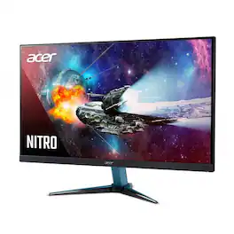 Acer - Nitro 27" WQHD 1ms 240Hz LED Widescreen Gaming Monitor - AMD FreeSync Premium Technology - 240 Hz Refresh Rate - 1 - Black