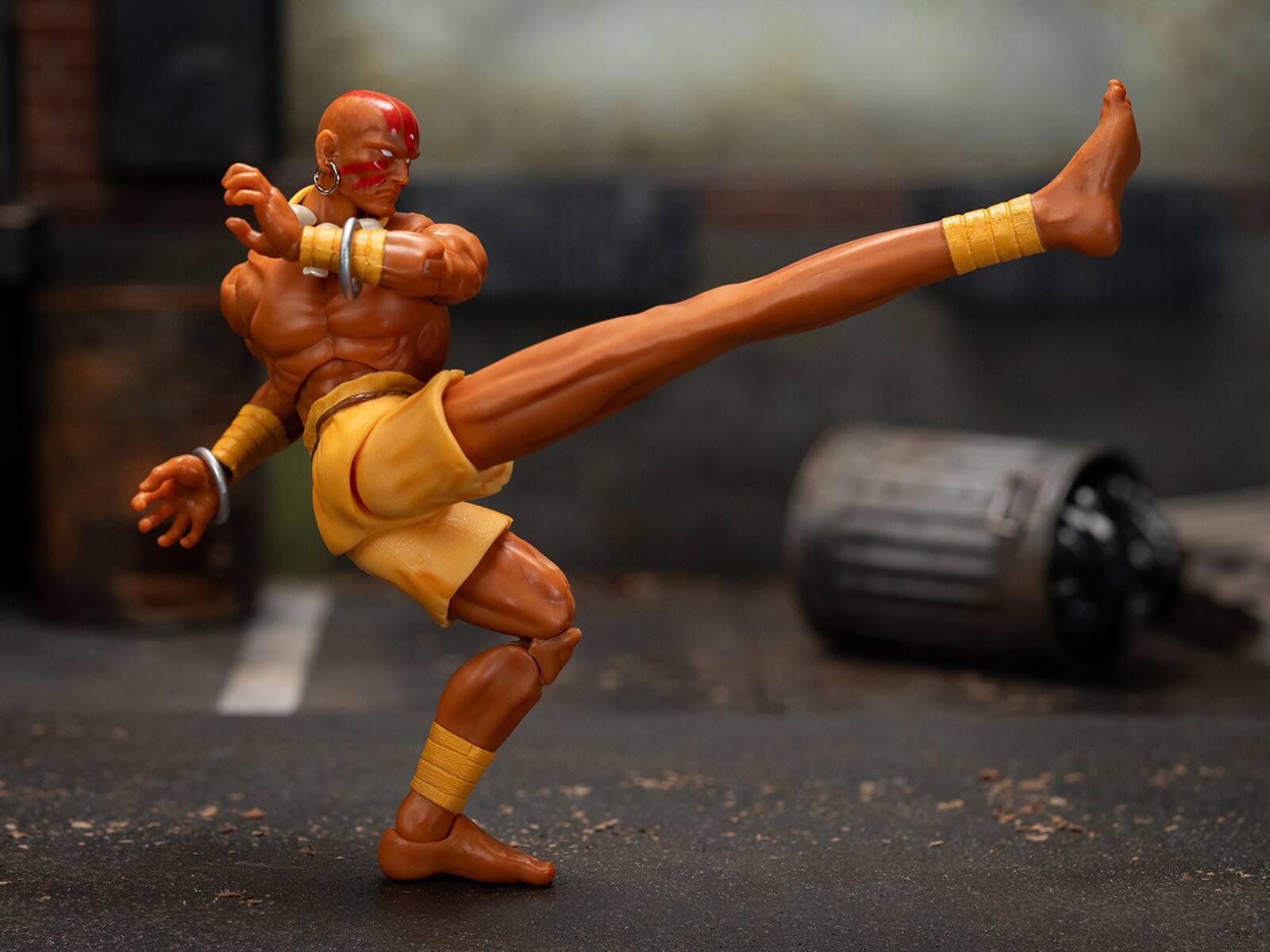 Alt View 3. Jada - Dhalsim 6" Moveable Figure w/Alternate Head & Limbs Ultra Street Fighter II: The Final Challengers 2017 Video Game Jada.