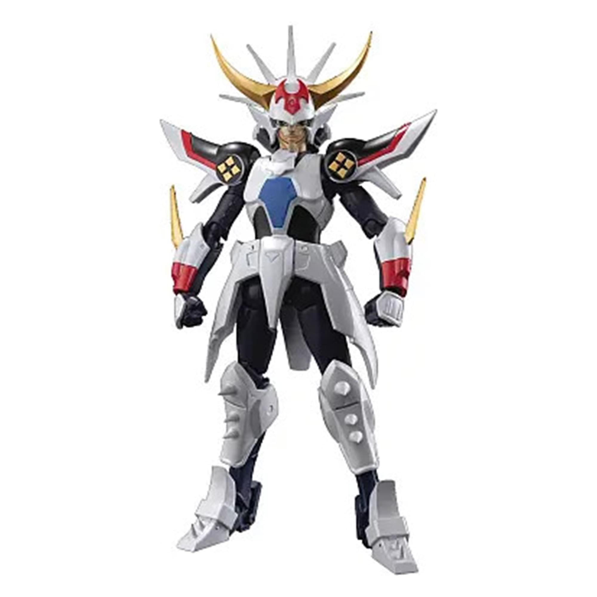 Front. adidas - 1000 Toys Yoriden Samurai Warriors: Inferno Armor Chou-Dan-Kadou 1:12 Scale Action Figure, Multicolor.