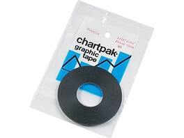 Chartpak - Graphic Art Tape, 0.06" x 18 Yds - Black Finish