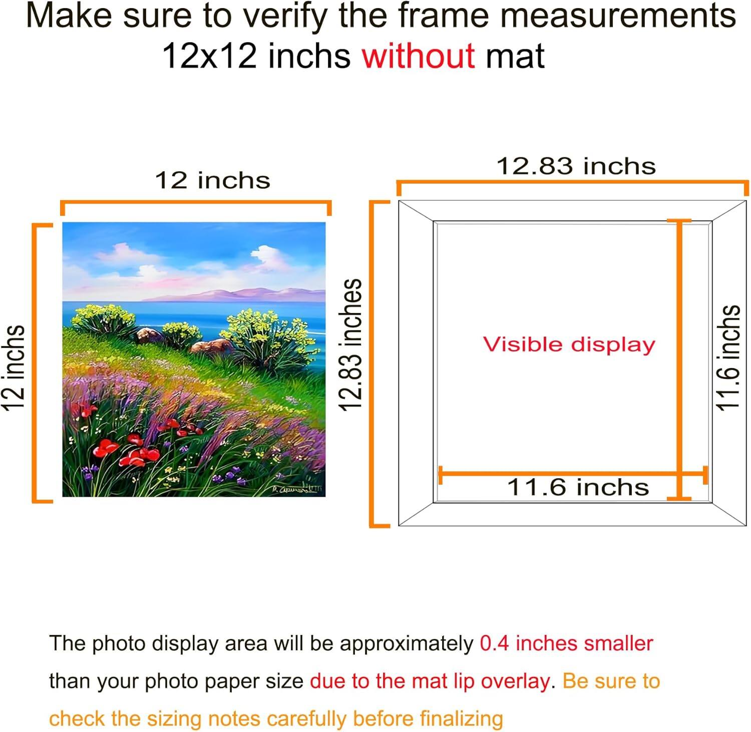 blue 16x20 Frames, Picture Frames for Wall, Single, Brown colorBlack ...