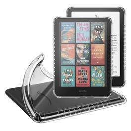 Kitcheniva - Slim Soft Flexible TPU E-Reader Back Cover Case For 7" Kindle Paperwhite (12th Gen 2024) - Clear