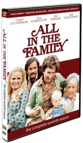 Front. All in the Family: The Complete Seventh Season   - DVD.