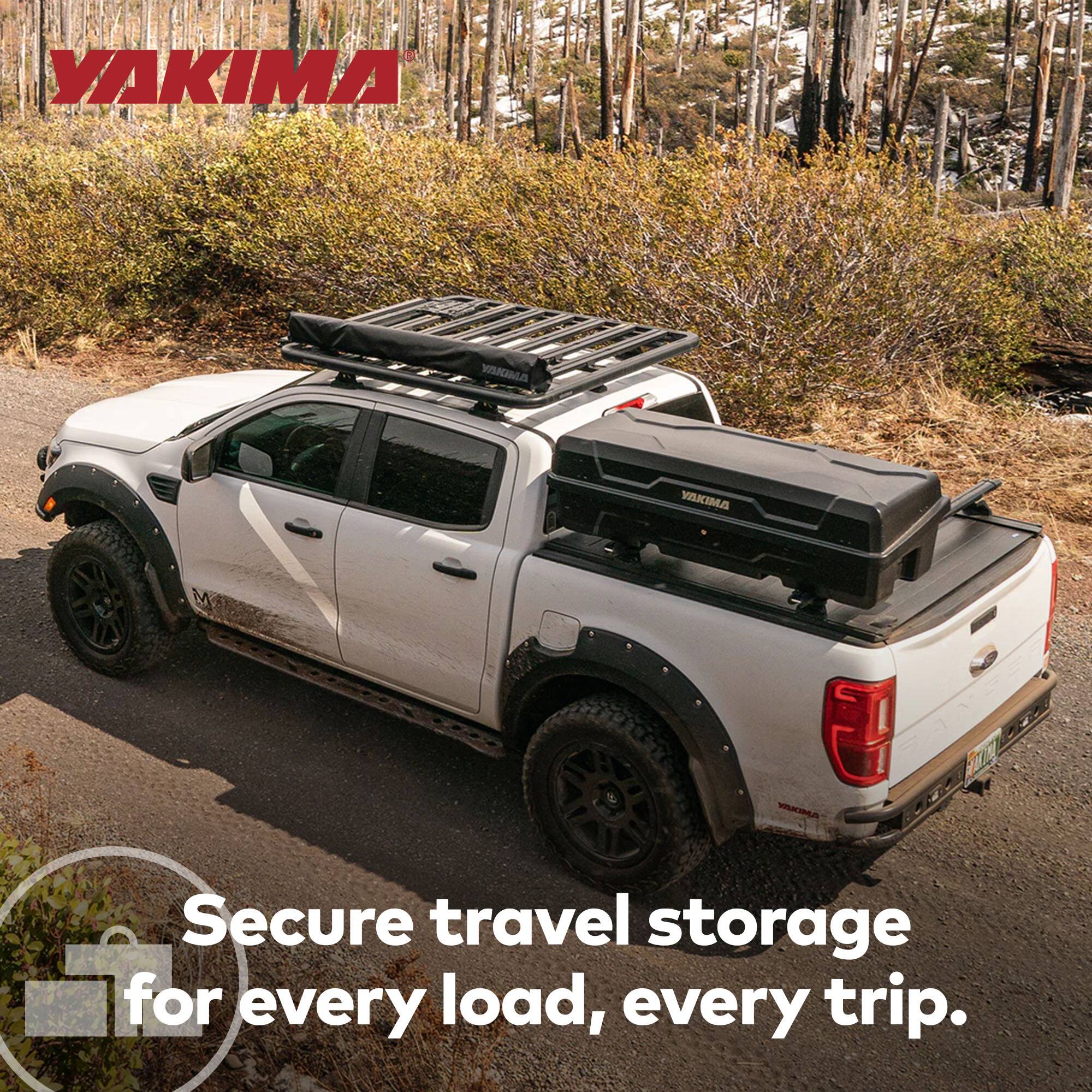 YAKIMA  
Secure travel storage for every load, every trip.