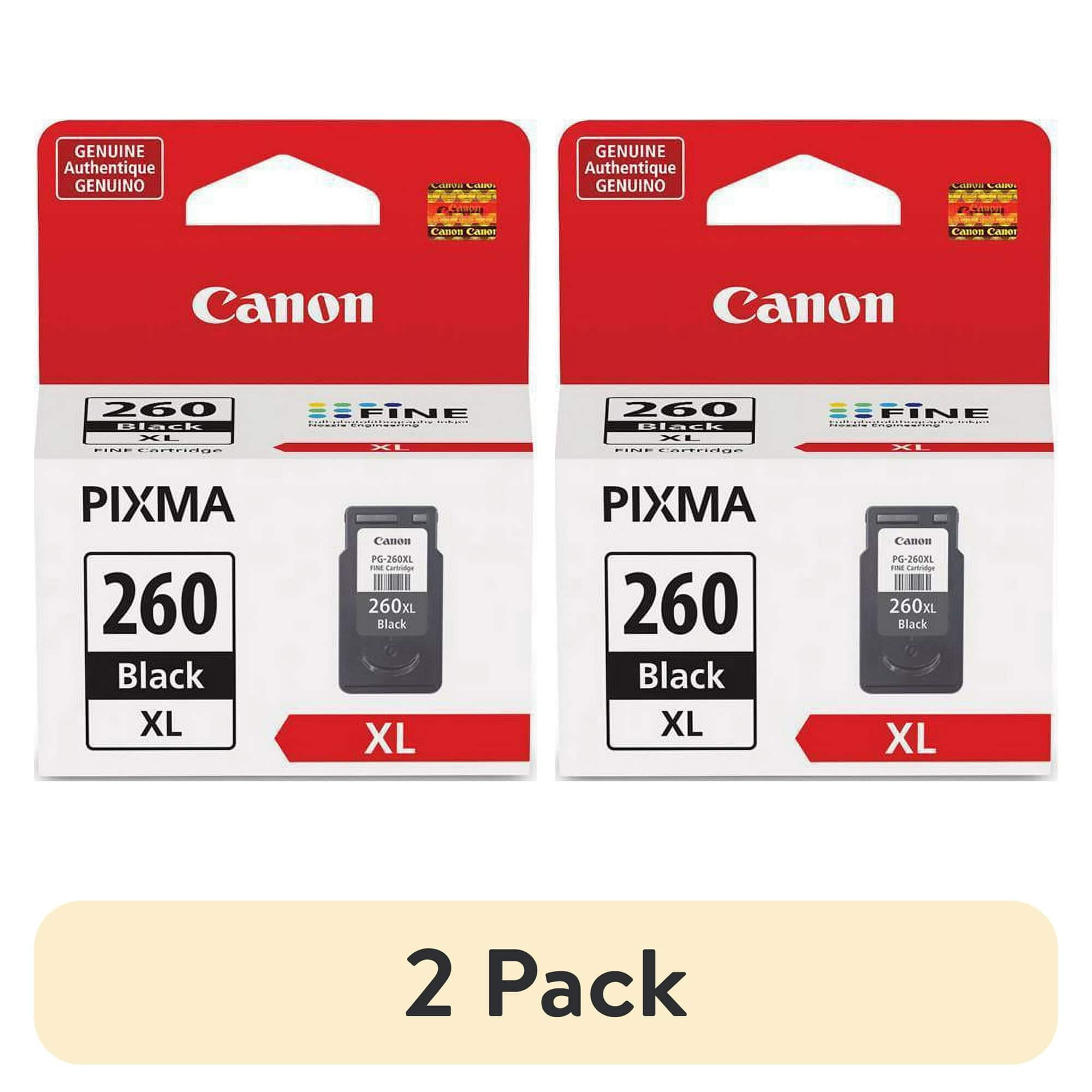 PG-260XL 2-Pack Black Ink Cartridge Set Canon PG260XL 260XL 260-XL