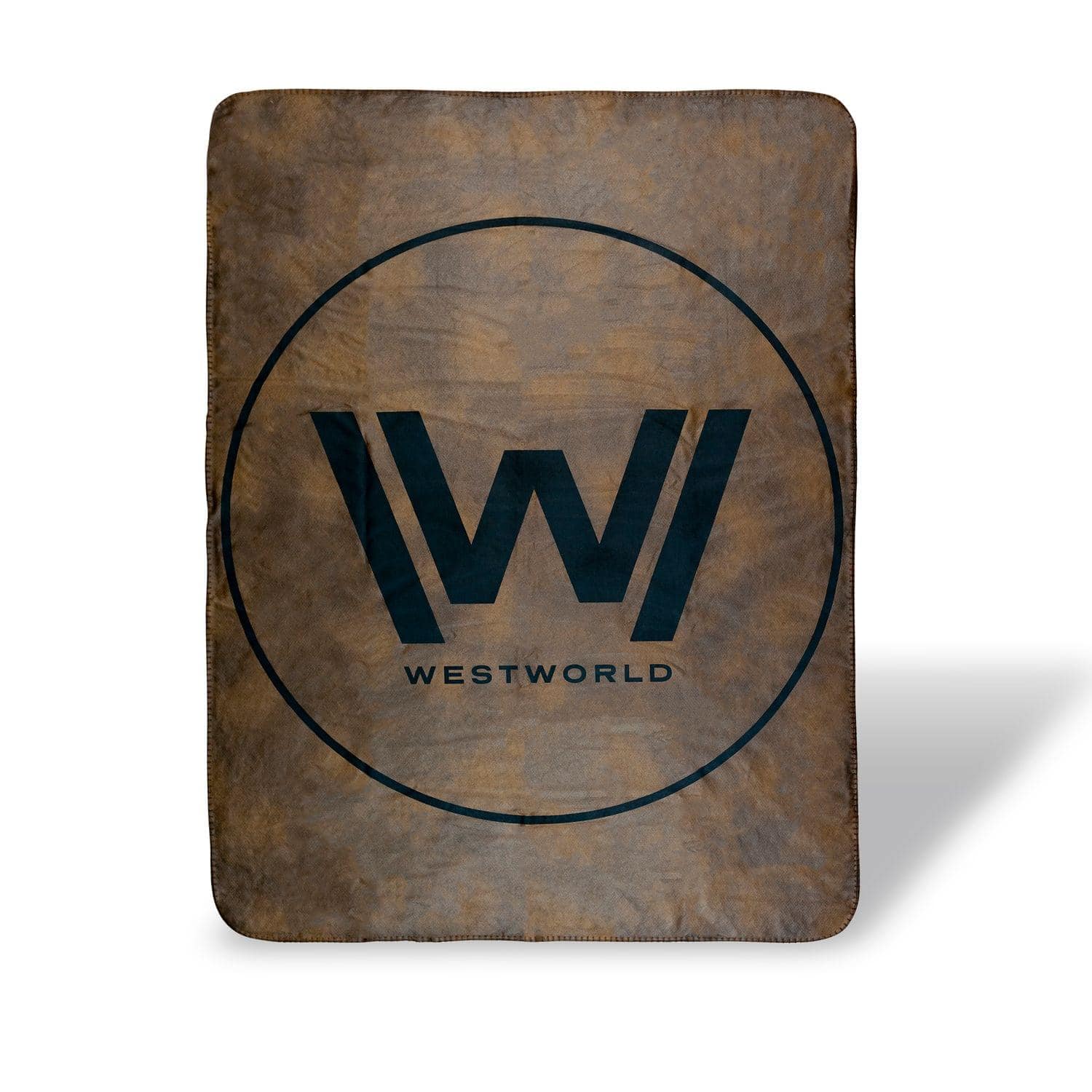 Just Funky - Westworld Logo 45 x 60 Inch Throw Stadium Blanket - Brown price history on PriceWatchPro