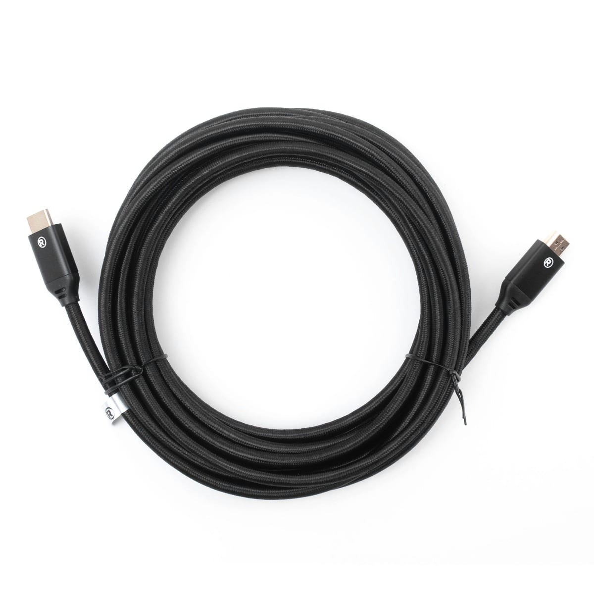 Front. RadioShack - HDMI 2.0 High Speed 4K60 Round Cable - 20 Feet - Black.