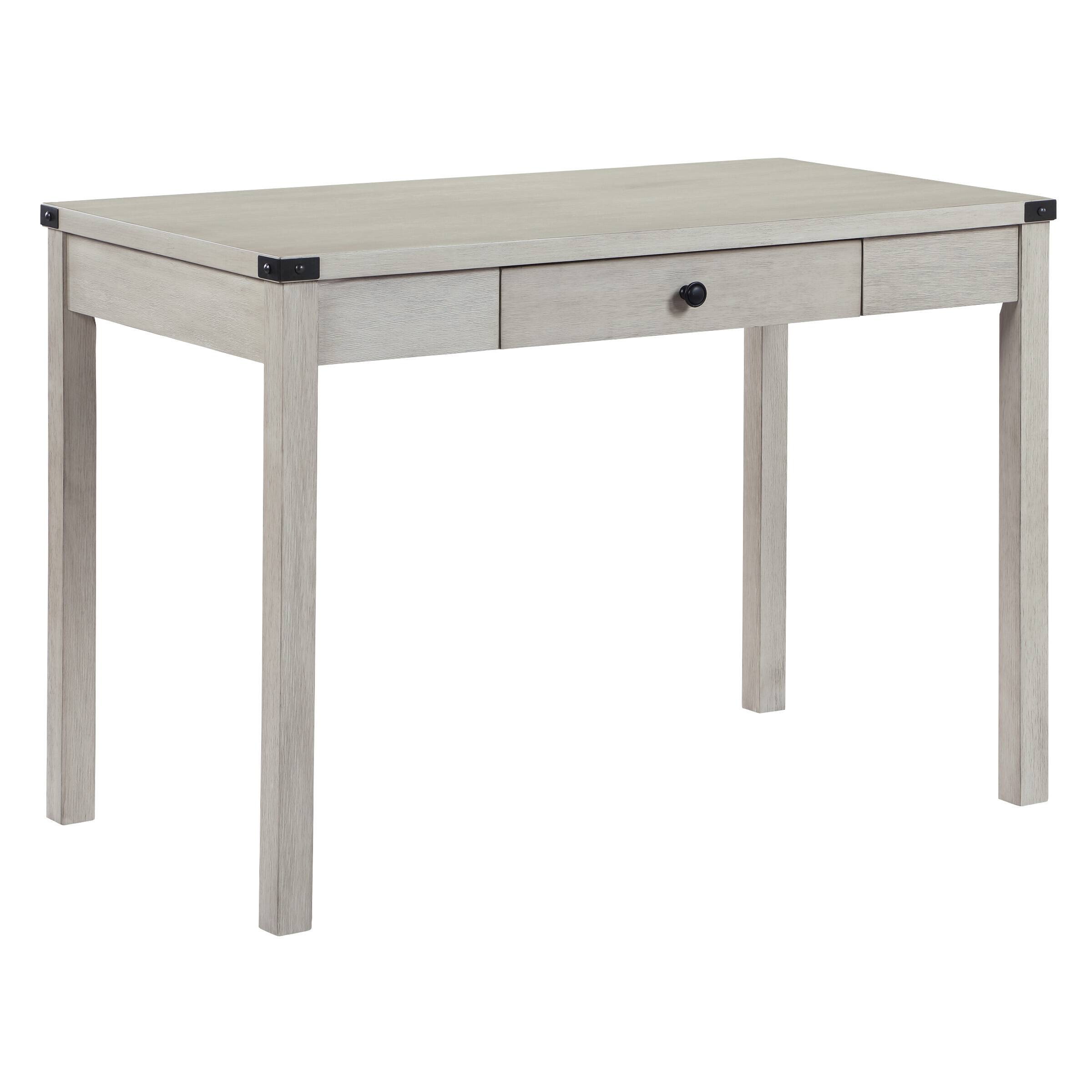 Angle. OSP Home Furnishings - Victor Writing Desk - Champagne Oak.