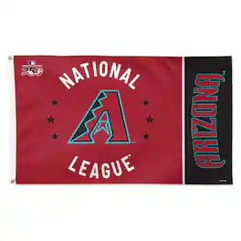 WinCraft - Arizona Diamondbacks 3' x 5' One-Sided America 250 Deluxe Flag - Multicolor