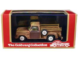 Goldvarg Collection - 1965 Ford F-100 Stepside Pickup Truck Rusted For Sale Limited Edition to 220 pieces Worldwide 1/43 Model Car - Gold