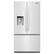 Front. Whirlpool - 30 cu. ft. French Door Bottom Freezer Refrigerator with In-Door Water and Ice Maker - White.