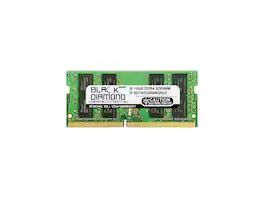Black Diamond - memory 16gb 260-pin ddr4 so-dimm ddr4 2666 (pc4 21300) laptop memo