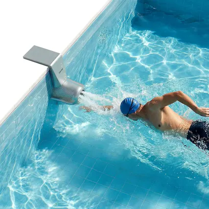 Front. iGARDEN - iGarden P100 Pool Swim Jet System, 450 GPM Inverter Counter Current Swimming System with 5 Wave Modes.