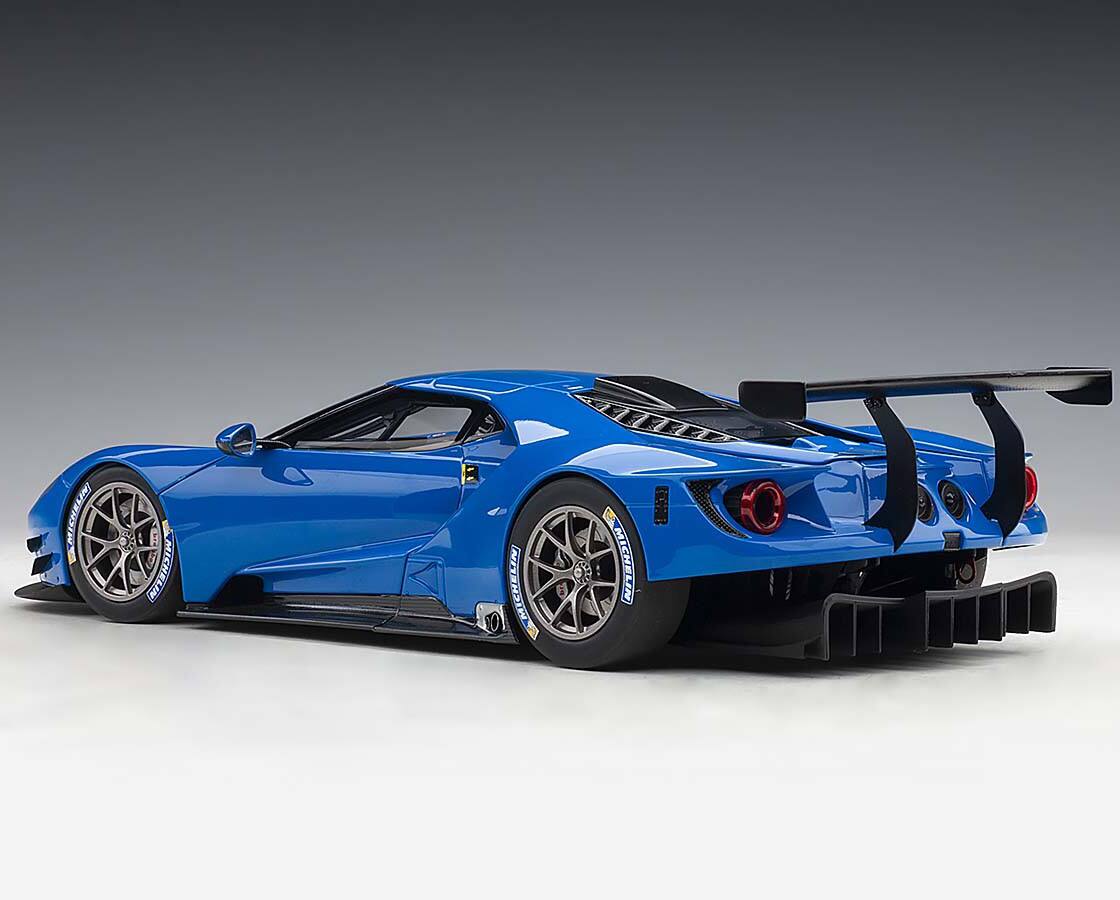 Ford GT Le Mans Plain Color Version Blue 1/18 Model Car by Autoart ...