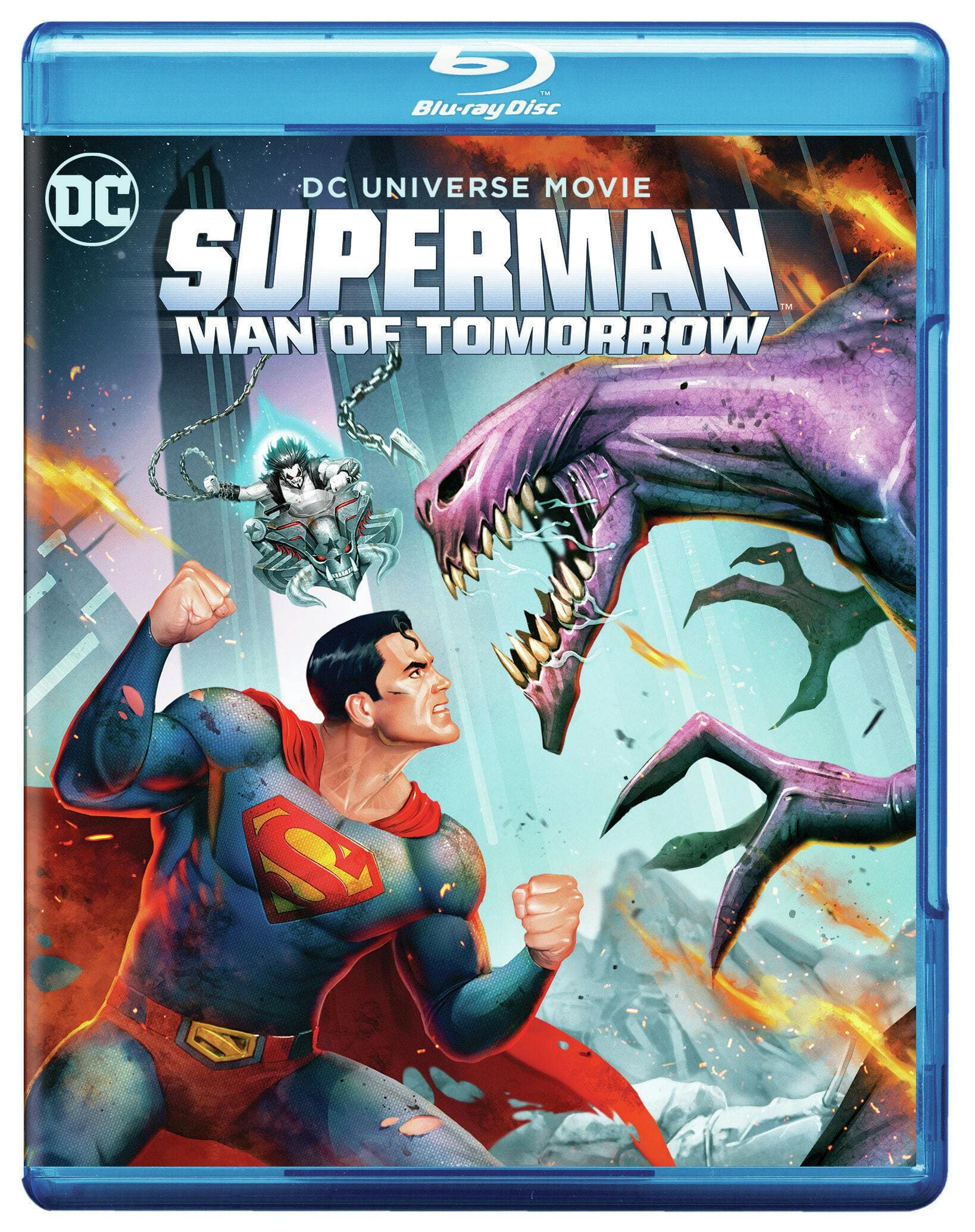 Front. Superman: Man of Tomorrow (with DVD) [Blu-ray].