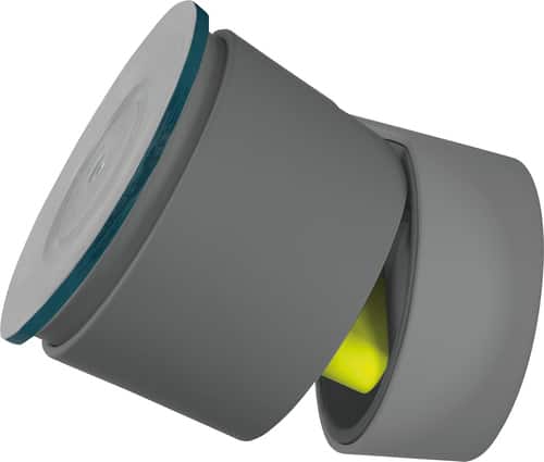 Front. Logitech - [+] drive Universal Dashboard/Windshield Mount - Gray.