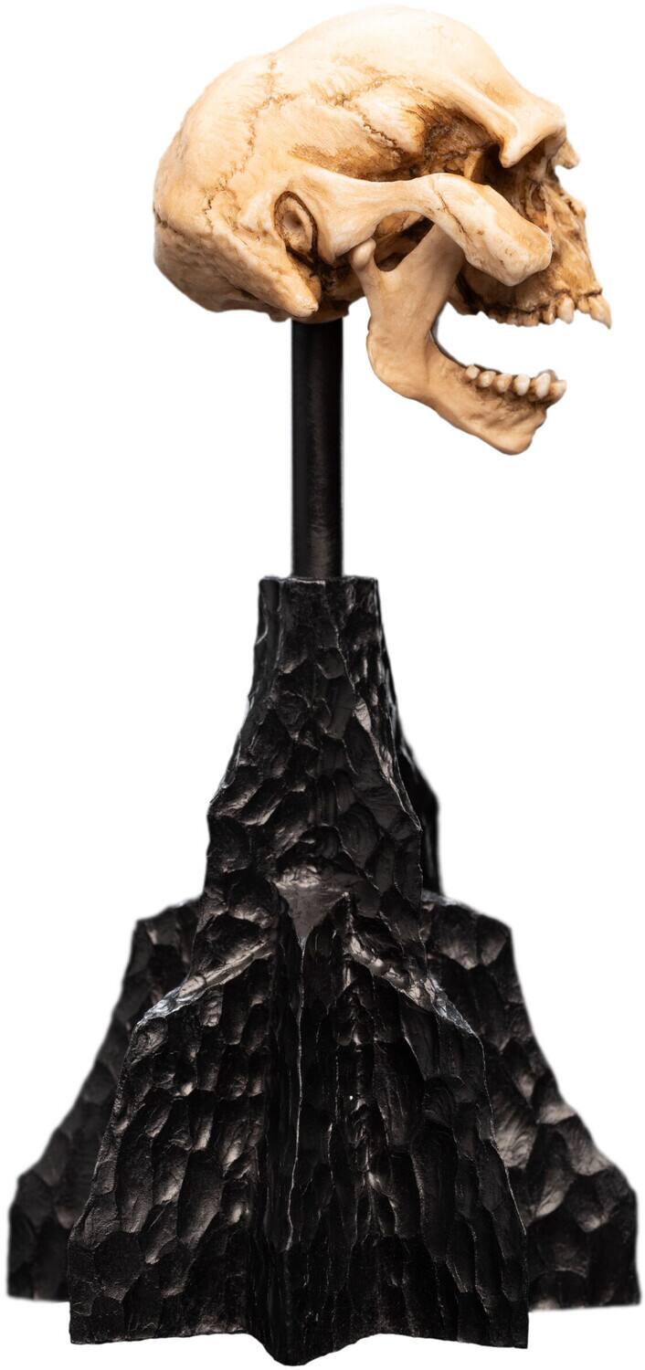 Alt View 3. Weta Workshop - WETA Workshop Polystone - The Lord of the Rings Trilogy - Skull of a Moria Orc Polystone Statue   - COLLECTIBLES - Multicolor.