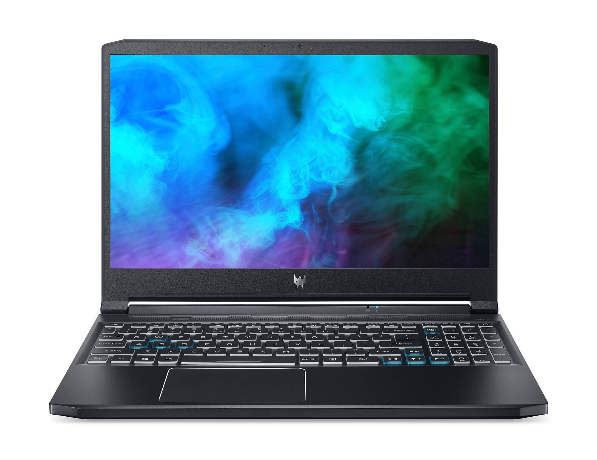 Front. Acer - Predator 15.6" Refurbished Gaming Laptop Intel Core i7-11800H 2.3GHz with 16GB RAM and 1TB SSD - Abyss Black.