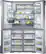 Alt View 2. Samsung - Chef Collection 34.3 Cu. Ft. 4-Door Flex French Door Refrigerator with Thru-the-Door Ice and Water - Stainless Steel.