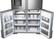 Alt View 3. Samsung - Chef Collection 34.3 Cu. Ft. 4-Door Flex French Door Refrigerator with Thru-the-Door Ice and Water - Stainless Steel.
