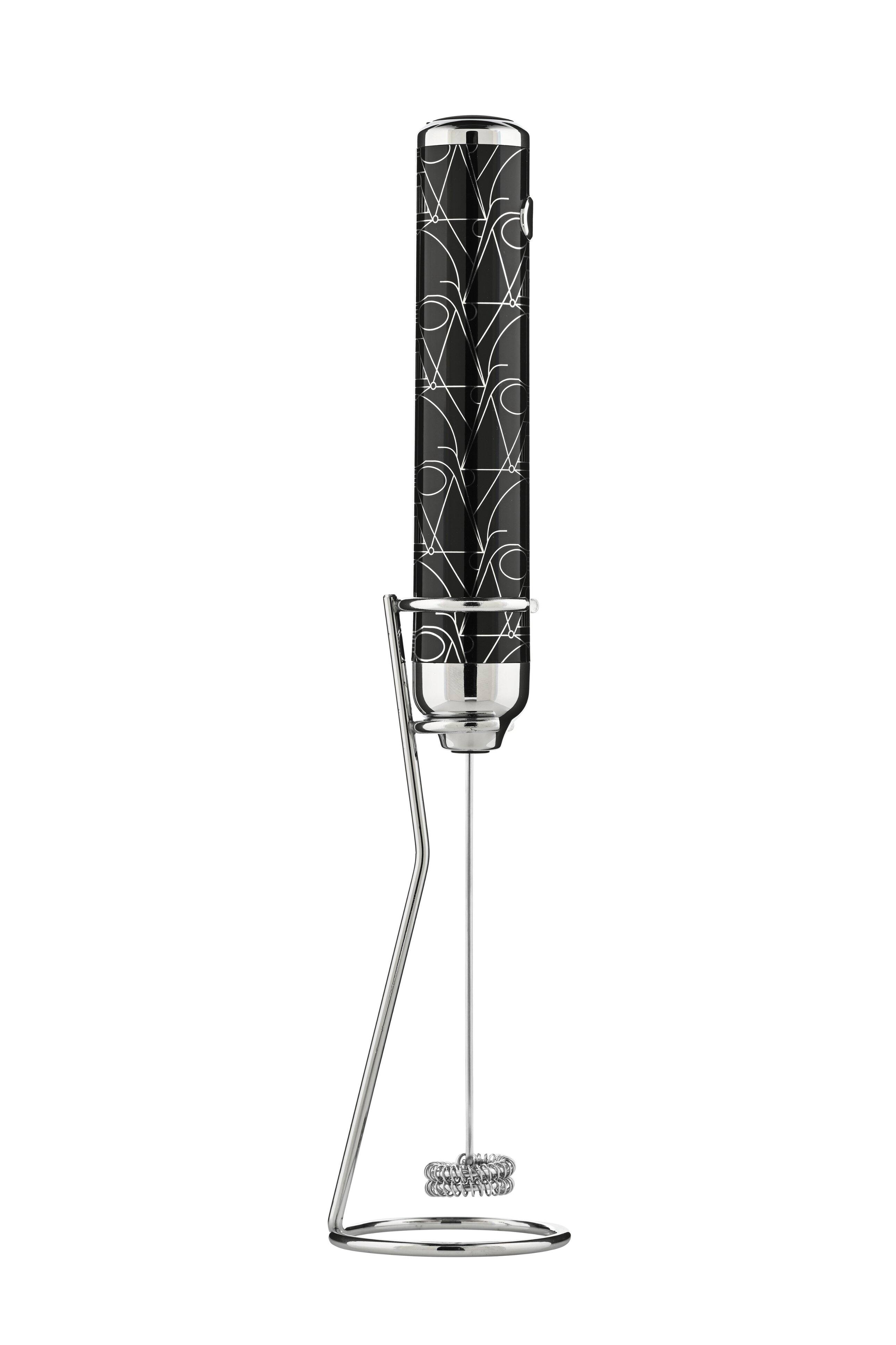 Left. Star Wars - Darth Vader Rechargeable Milk Frother - Black.