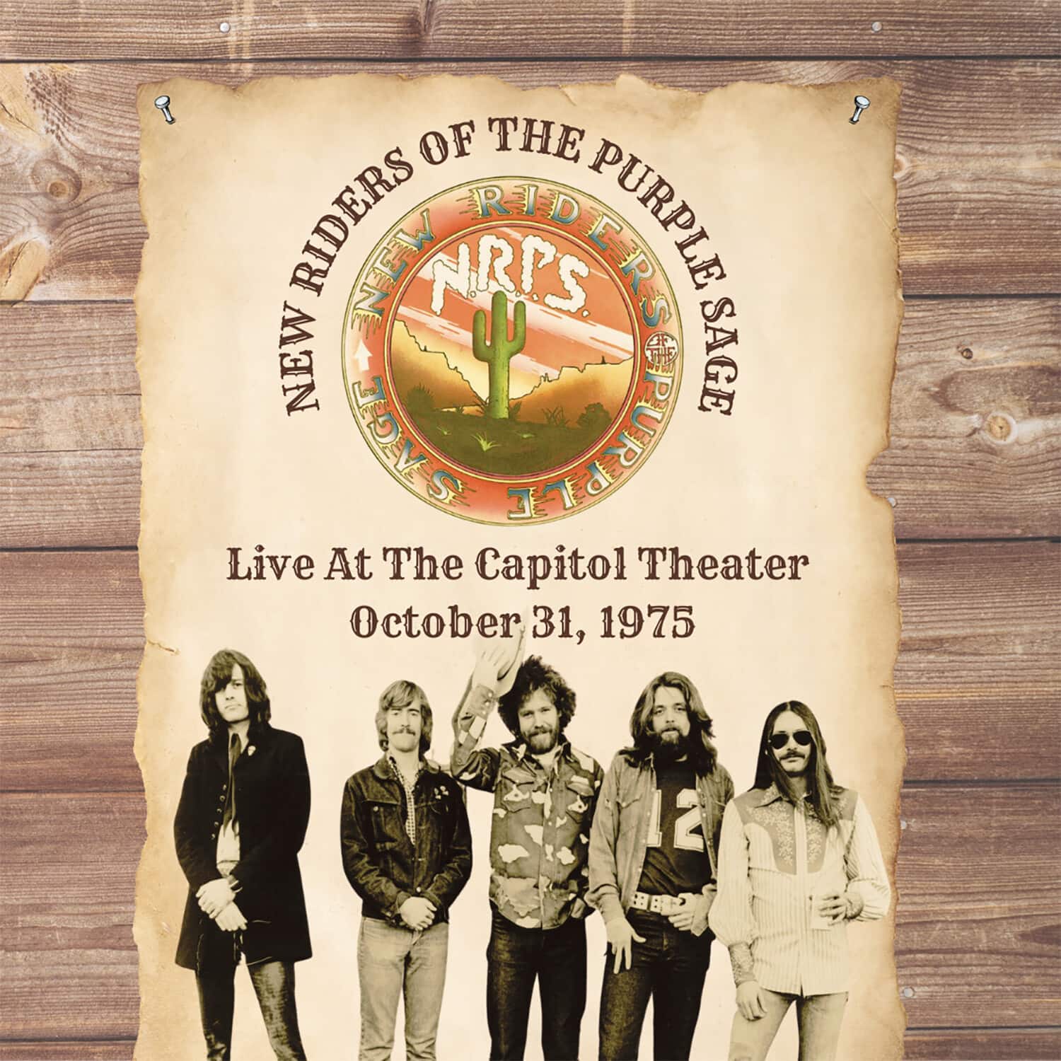 New Riders of the Purple Sage - Live at the Capitol Theater - October 31, 1975  - COMPACT DISCS