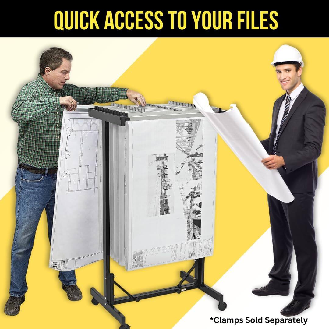 QUICK ACCESS TO YOUR FILES

*Clamps Sold Separately