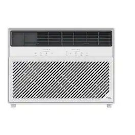 TCL - 450 Sq. Ft. 10,000 BTU Smart Window Air Conditioner, Digital with Remote - White