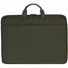 Front. HP - HP Carrying Case (Sleeve) for 15.6" Notebook - Gray, Green - Water Resistant - Plastic, Polyethylene Foam Body - Handle - Gray/Clear.