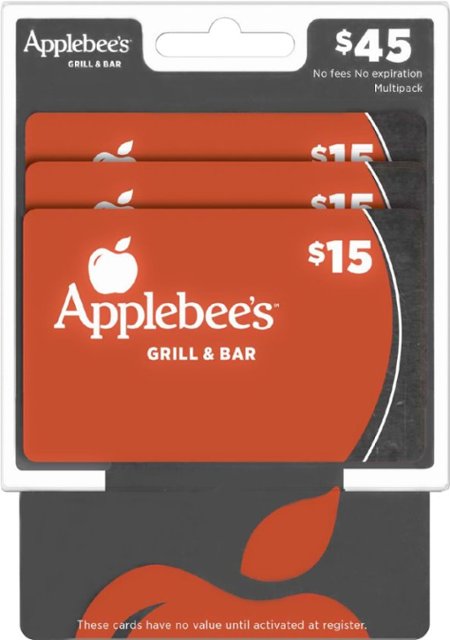 Applebee S 45 Gift Card Front Zoom