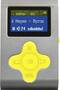 Eclipse - Fit Clip 4GB* MP3 Player - Silver/Yellow-Front_Standard