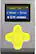Front. Eclipse - Fit Clip 4GB* MP3 Player - Silver/Yellow.