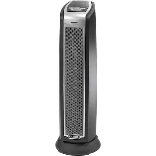 Lasko Ceramic Tower Heater W Remote Black 5790 Best Buy