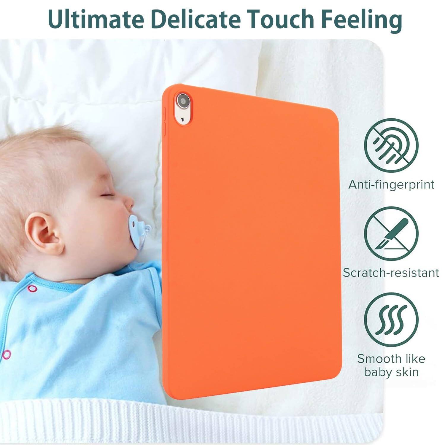 Ultimate Delicate Touch Feeling

- Anti-fingerprint
- Scratch-resistant
- Smooth like baby skin
