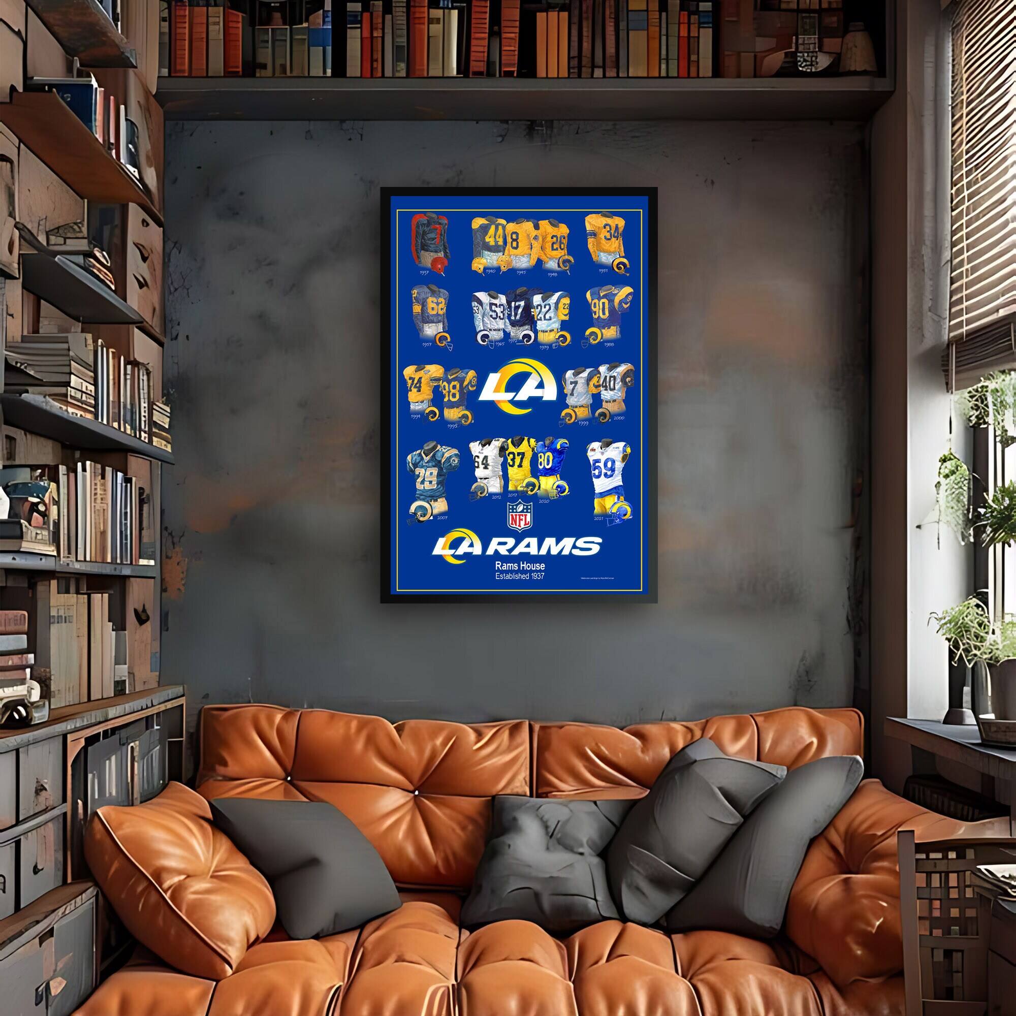 44 8 26 34 G 62 St 7 22 E 90  
74 38 CA 7 340 G 2 - - 28 $4 37 80 59  
NFT LCA RAMS Rams House Cxdnec Nor IE0 a  

44 8 26 34  
17 22 E 90  
74 38 CA 7 340  
28 59  

NFL RAMS  
Established 1937