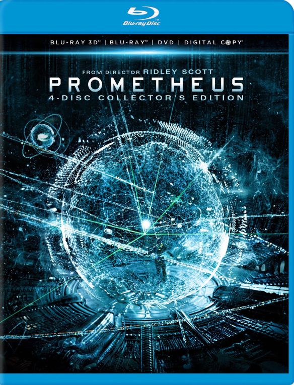  Prometheus [Collector's Edition] [4 Discs] [Blu-ray/DVD] [3D] [UltraViolet] [Includes Digital Copy] [Blu-ray/Blu-ray 3D/DVD] [2012]
